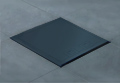 Black steel solid floor box cover 